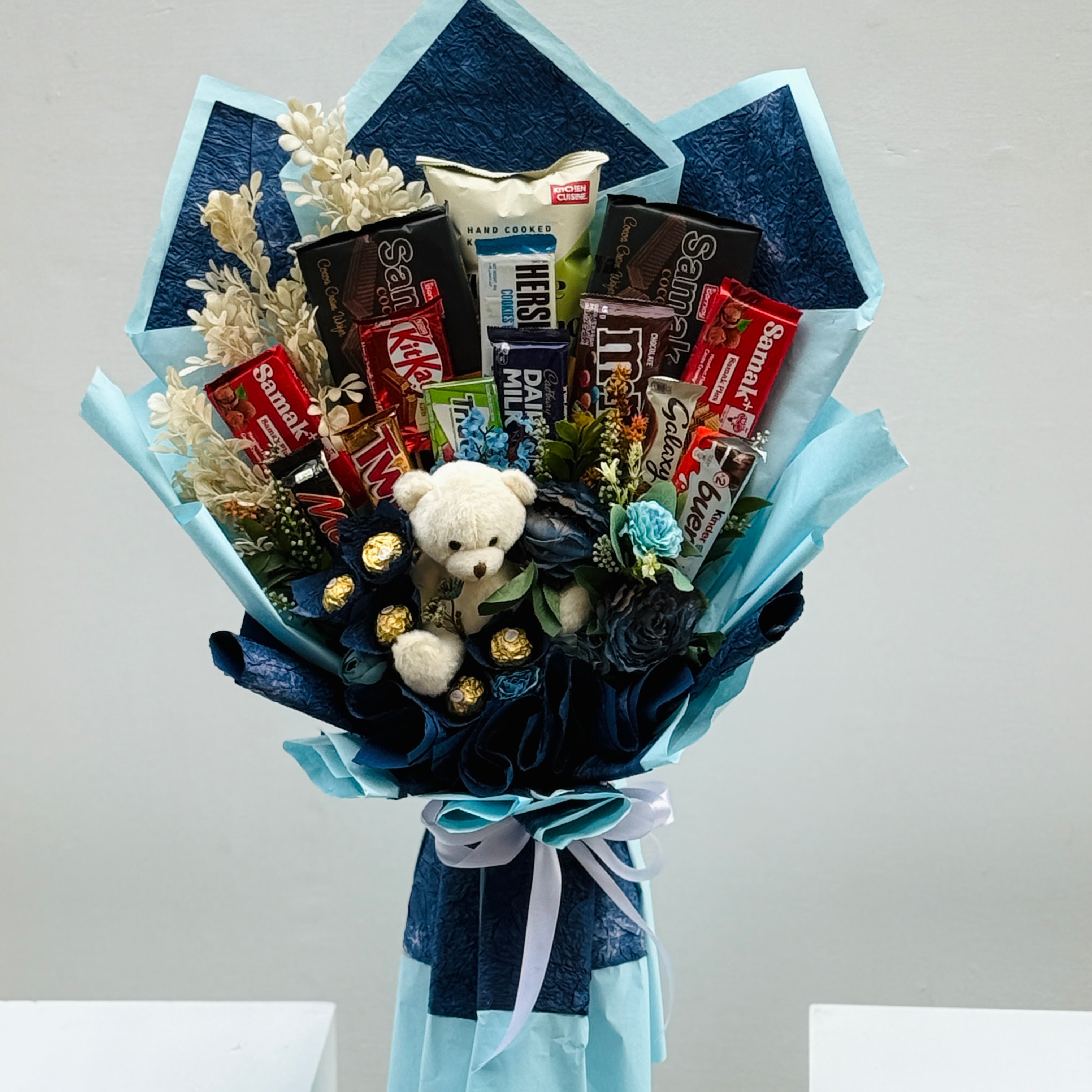 Sky Heart  Chocolate Bouquet