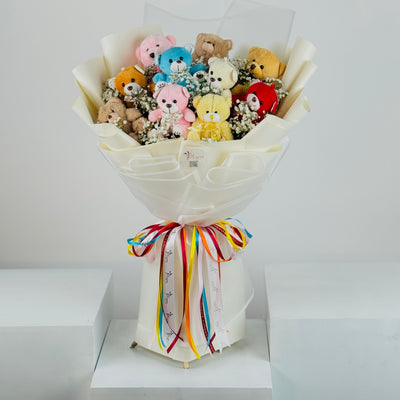 Stuffy Bear  Enthusiaisst Bouquet