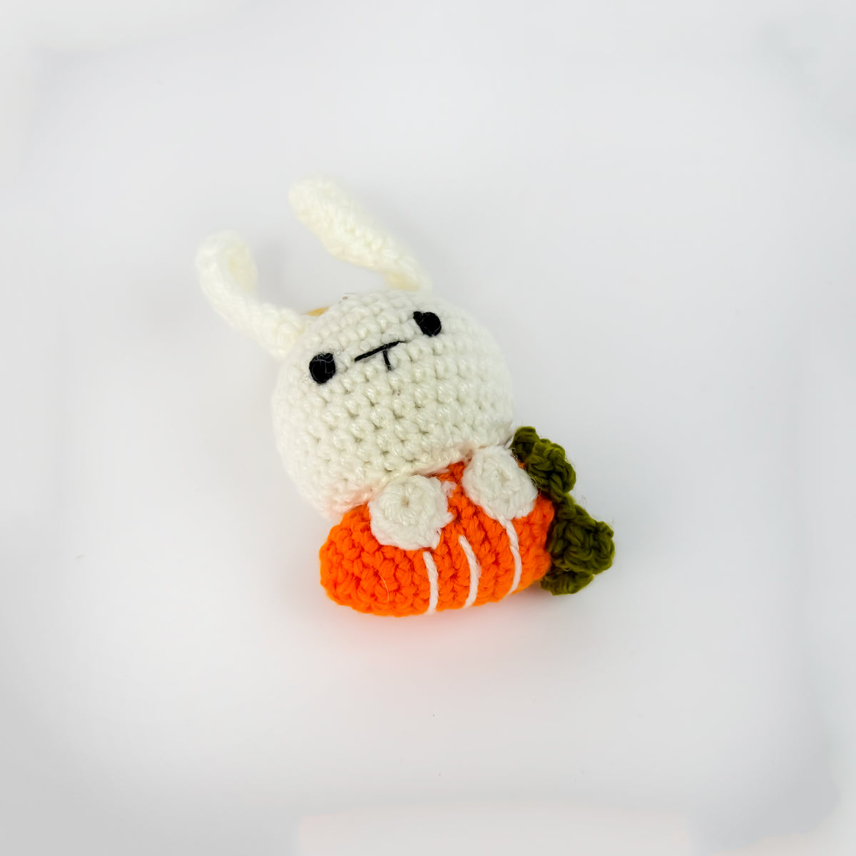 Rabbit Crochet Keychain