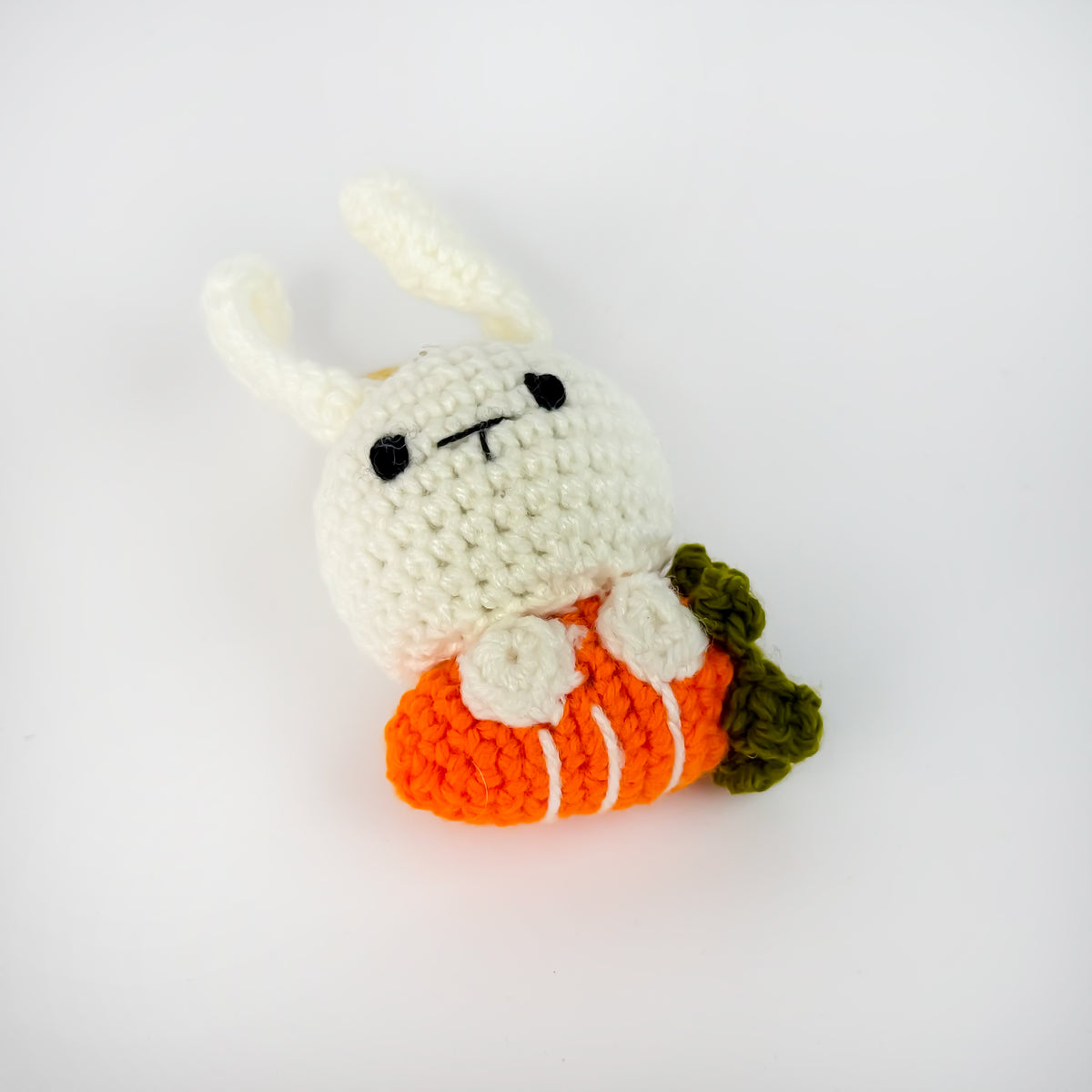 Rabbit Crochet Keychain