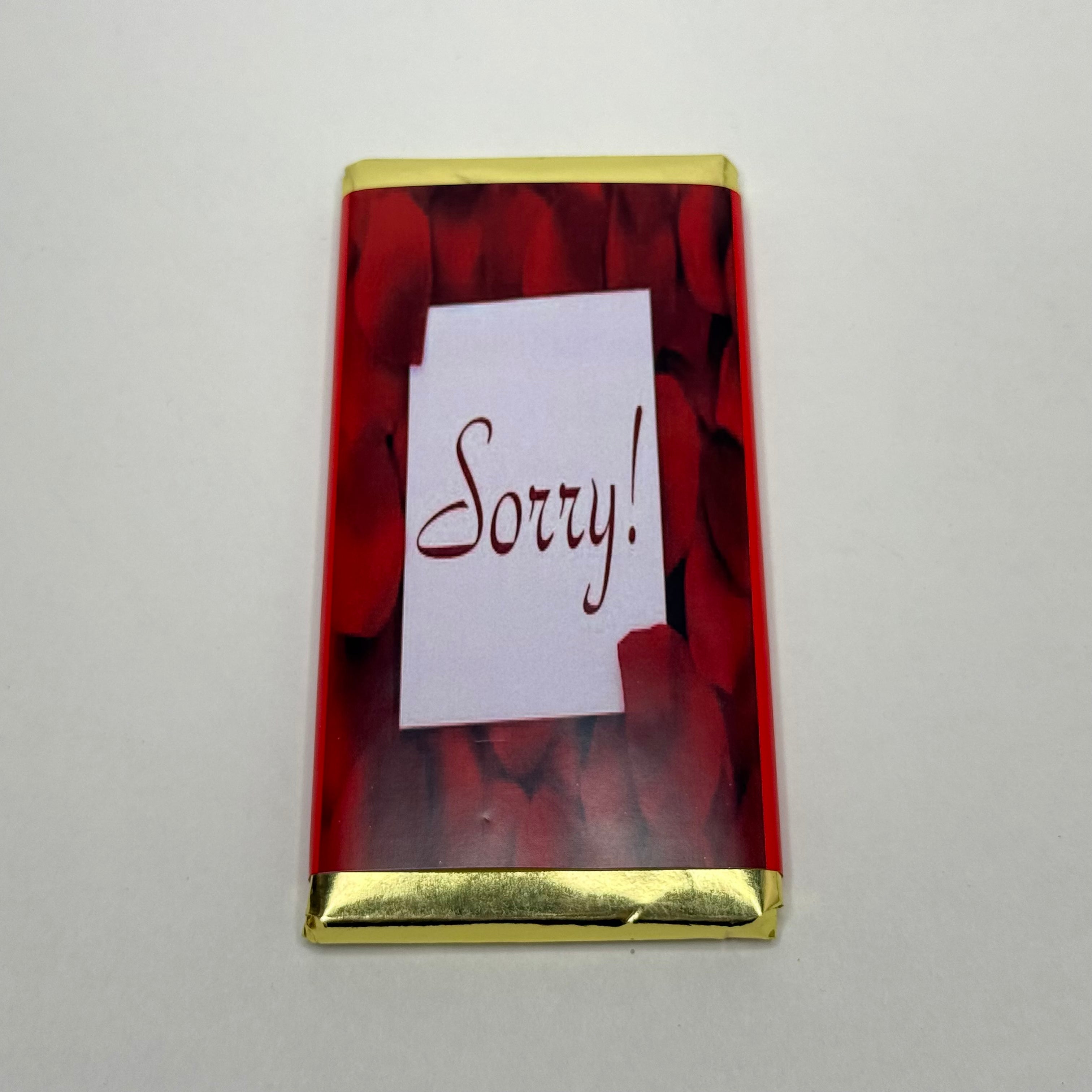 For Sorry Dark Chocolate (Large)
