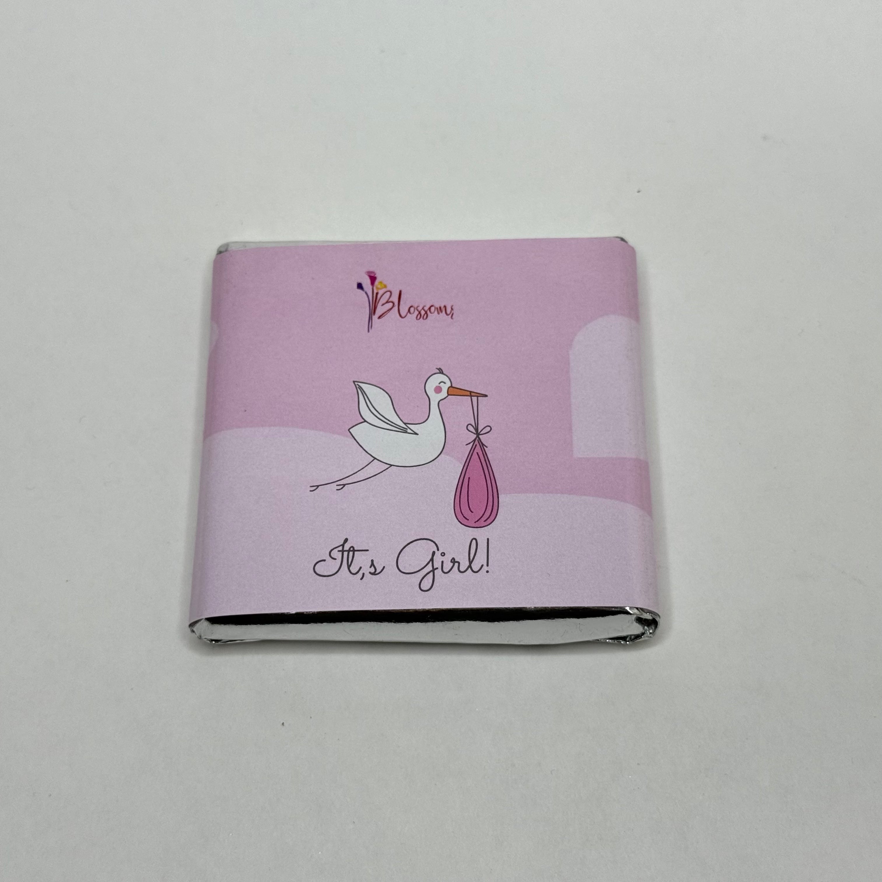 Its a Girl Milky Chocolate (Small)
