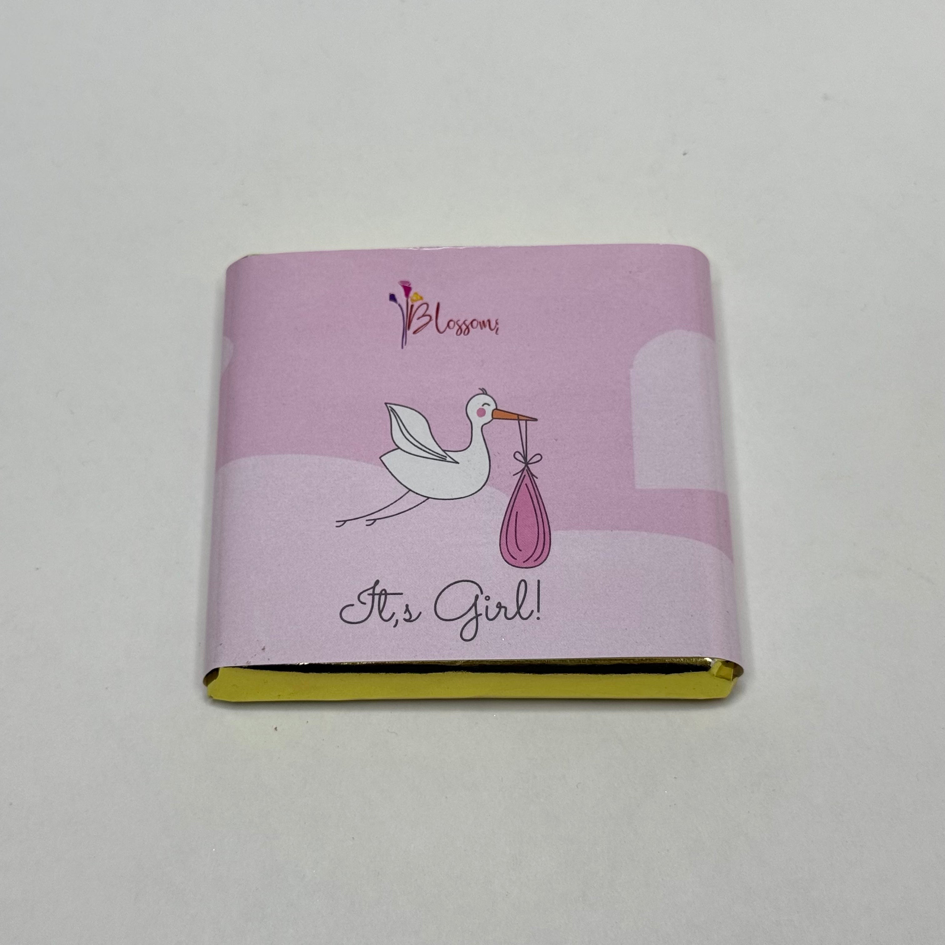 Its a Girl Dark Chocolate (Small)