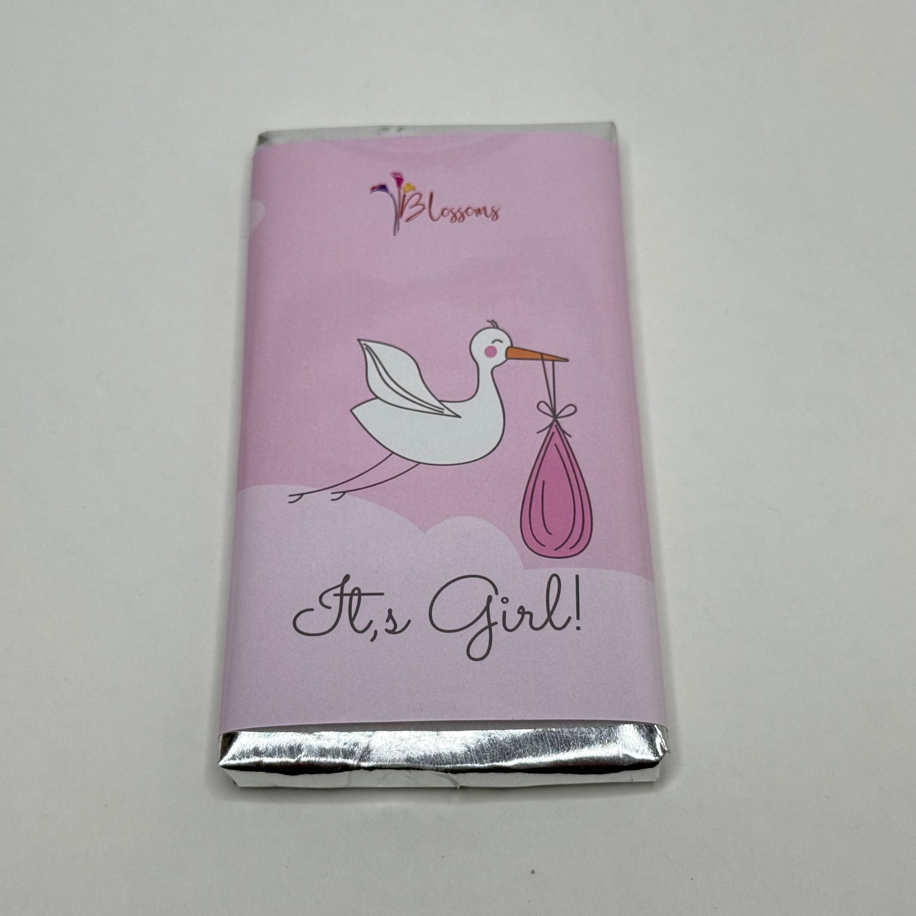 Its a Girl Milky Chocolate (Large)