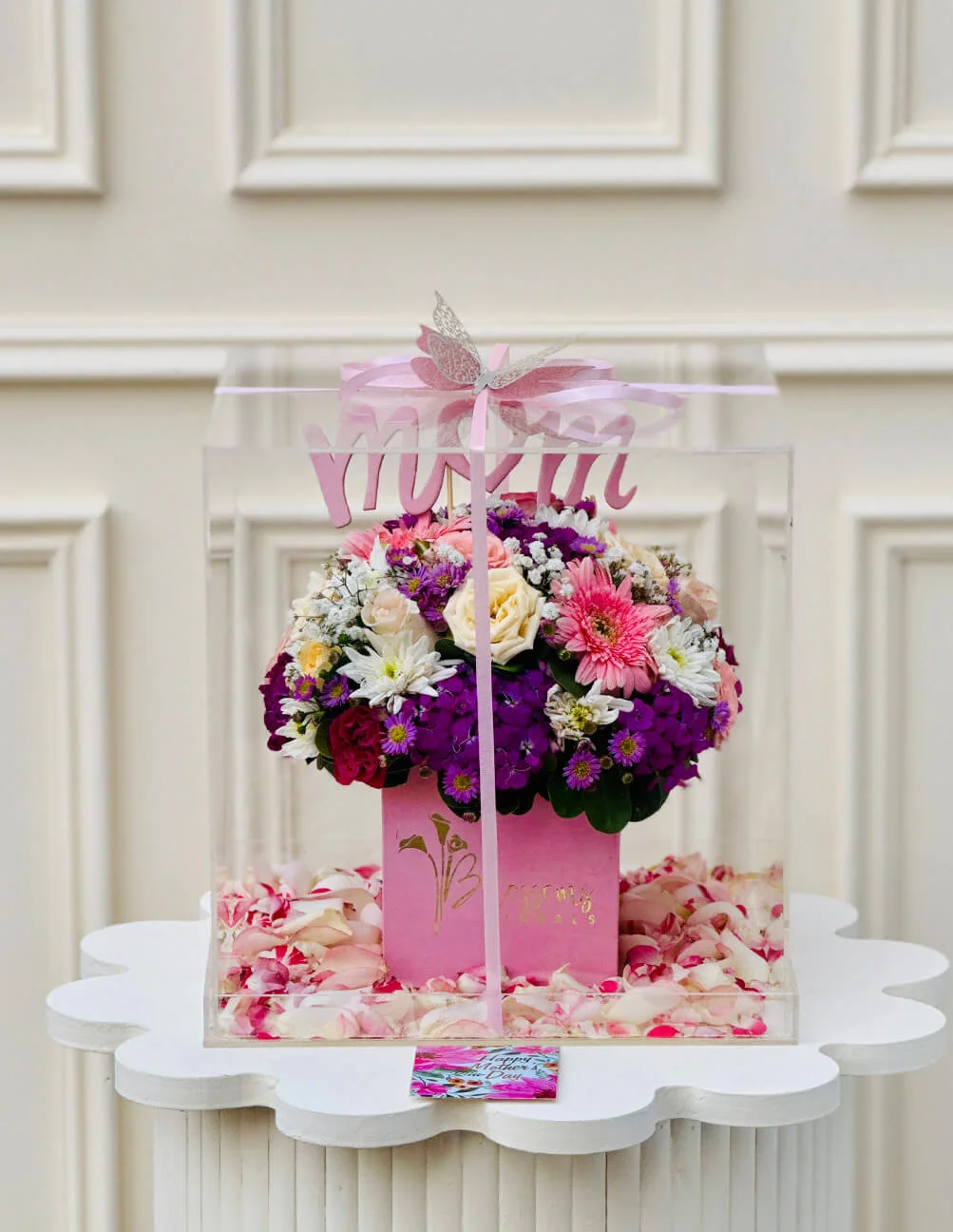 bridal car decor